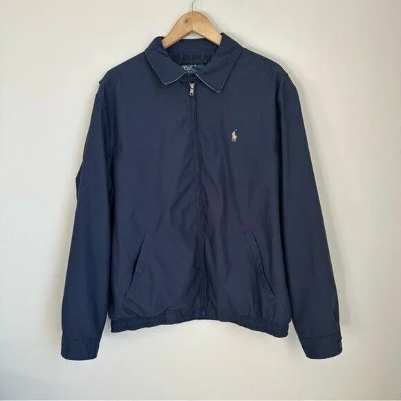 Polo Ralph Lauren Navy Bi-Swing Jacket Men's Size Large - Picture 5 of 12